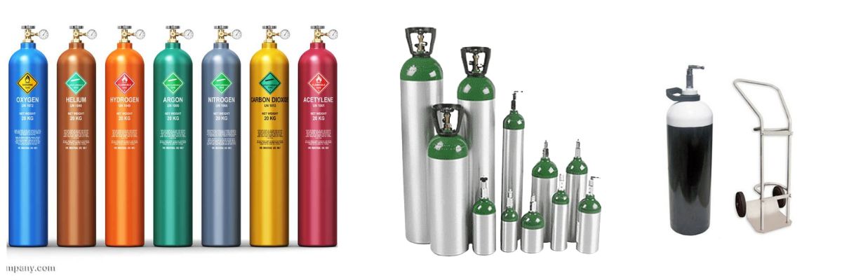 medical vs industrial cylinder